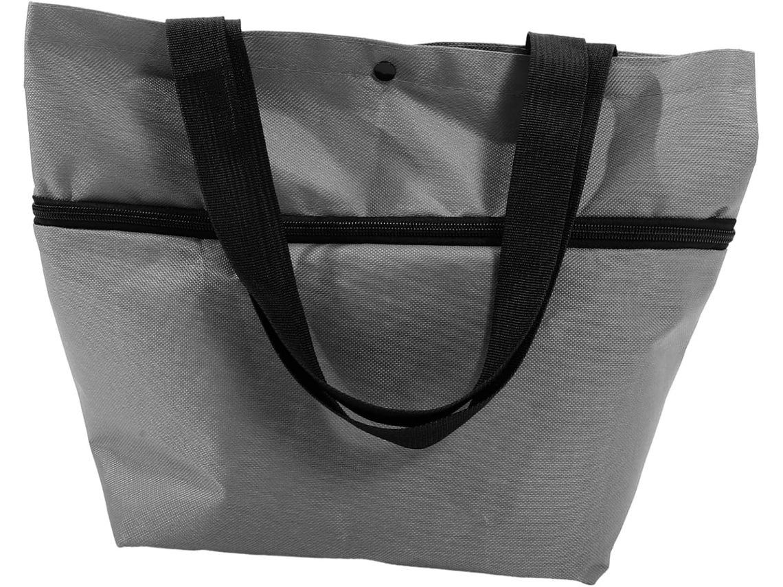 Carrito De Compras Plegable Nuobesty Con Amplio Portaequipajes Con Ruedas Y Bolsa De Almacenamiento Ligera.