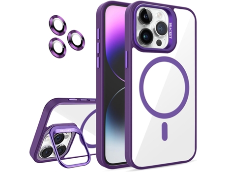 Lente para Telefono Magview Magsafe Câmara para iPhone 14 ANTIIMPACTO Morado