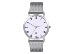 Relógio De Pulso De Quartzo Unissex Masculino Feminino Com Pulseira De Pvc Azul Luz Moda Café