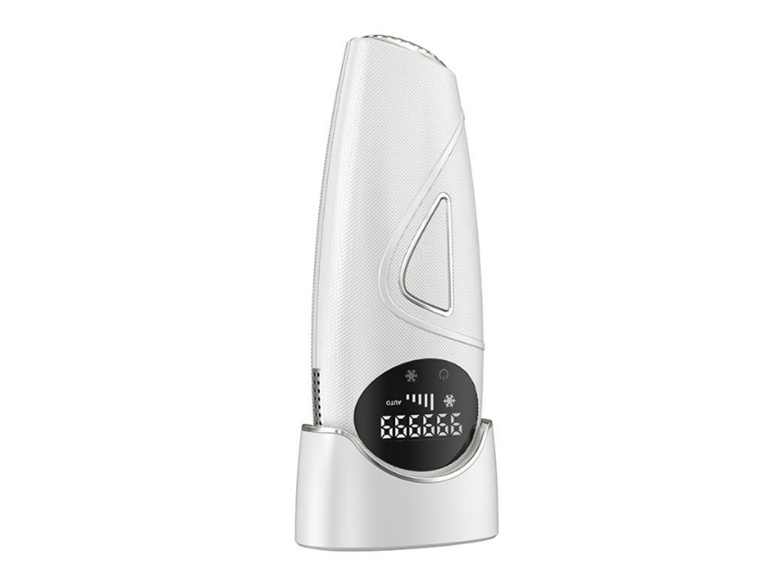 Dispositivo de Depilación IPL con 5 Niveles de Energía con Sistema de Enfriamiento y Soporte 999.999 Pulsos de Luz Corporal Regalo para Mujeres IKIKSO