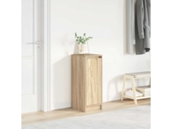 Mueble Zapatero | Zapatero Roble Sonoma 29,5x34x76 Cm Madera De Ingeniería