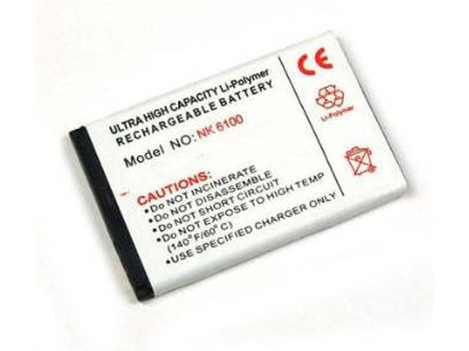 Batería Nokia BL-4C, BL4C, 5100, 6100, 7200, 6101, 6131, 6136, 1662,