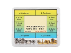 Kit De Herramientas Para Reparación Y Reemplazo De Corona De Reloj Profesional Con Caja