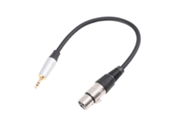 Cable De Audio Macho A Xlr Para Conexión De Micrófono Estéreo, Amplificador Y Altavoces.