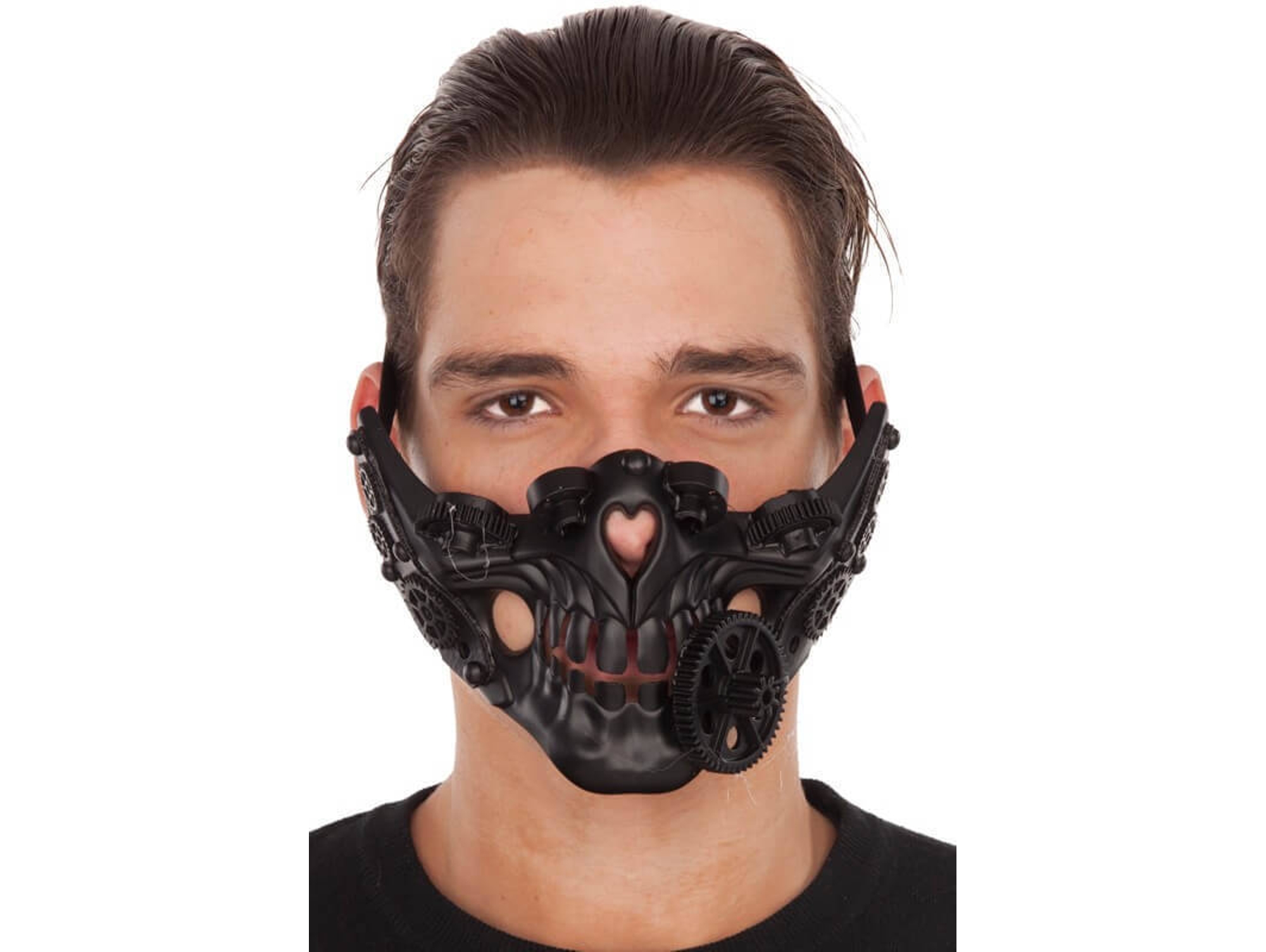 Máscara DISFRAZZES Esqueleto Steampunk (Talla: Talla Universal)