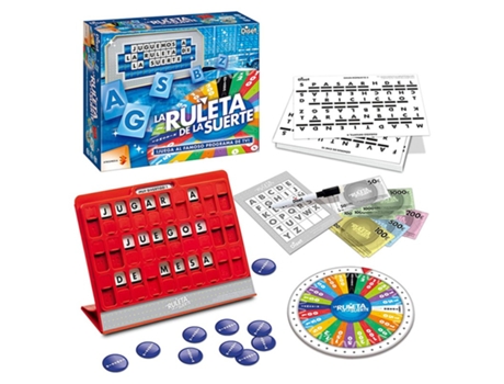Juego Colectivo DISET La Ruleta de La Suerte (Edad Mínima Recomendada: 8 años)