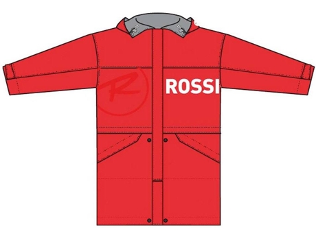 Abrigo para Hombre ROSSIGNOL Longshell Rojo para Esquí (XL)