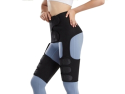 Soporte 3 En 1 Para Cintura Y Muslos: Faja Reductora Con Compresión Para La Pérdida De Grasa Y La Mejora De La Postura.