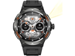 Reloj inteligente para hombre con pantalla táctil de 1,53", monitor de actividad física, resistente al agua hasta 3 ATM, monitor de ritmo cardíaco y oxígeno en sangre. Bestvite
