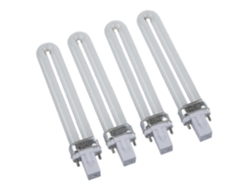 9w Uv Tube For Gel Nail Lamp, Dryer Bulb Replacement Set Of 4 GOKOCO