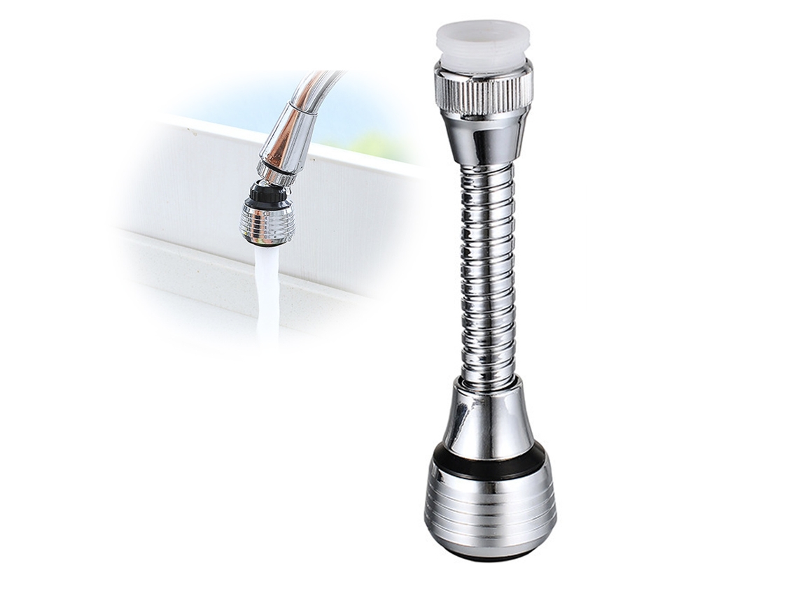 Aireador de grifo, adaptador giratorio de 360°, grifo ahorrador de agua para cocina RELAVAEV