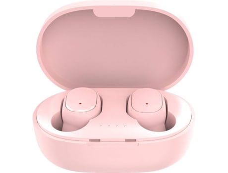 Auriculares Bluetooth True Wireless LOVEBABYLY A6s (In Ear - Micrófono - Noise Cancelling - Rosa)