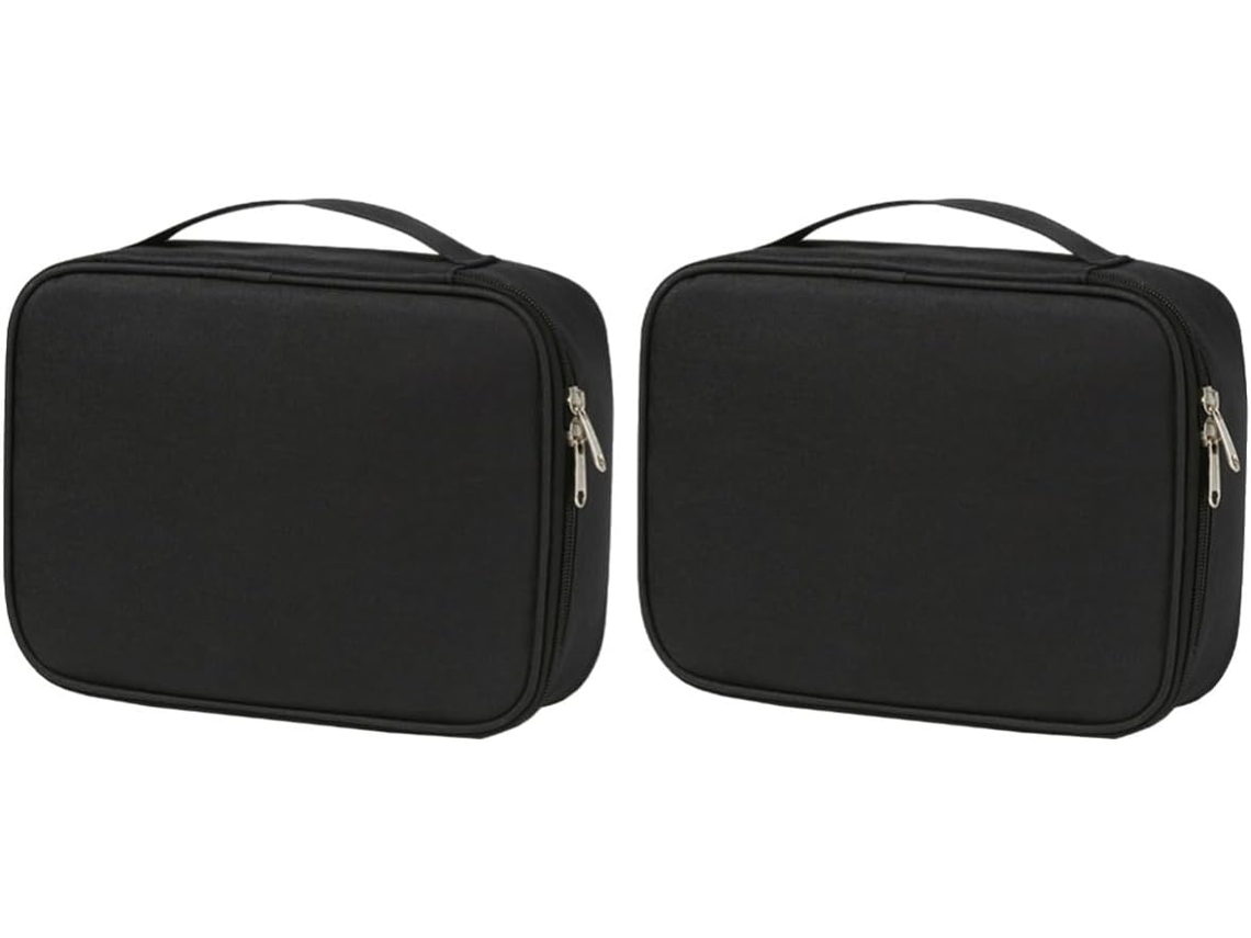 Juego De 2 Bolsas De Almacenamiento Multifuncionales Para Dispositivos Electrónicos Y Cables.