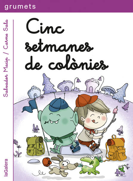 Libro Cinc Setmanes De Colonies de Vários Autores (Catalán)