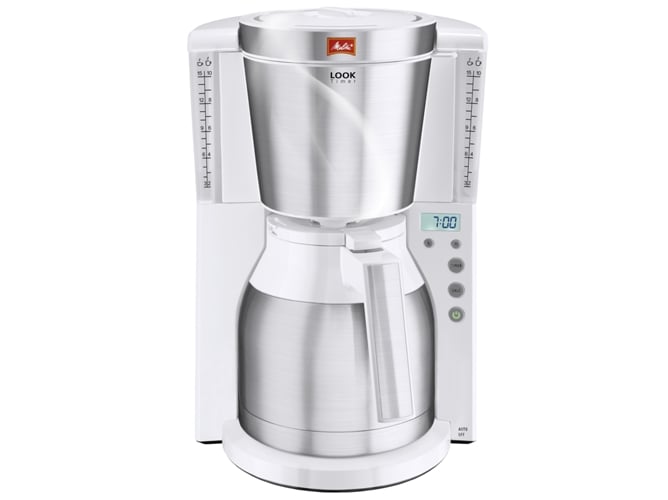 Cafetera de Goteo MELITTA Look IV Therm Timer Blanco