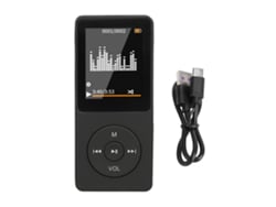 Player Mp3 Mp4 Sem Fio Bt Portátil Com Som Lossless Tela 1.8in 128x160 Pequeno E Portátil