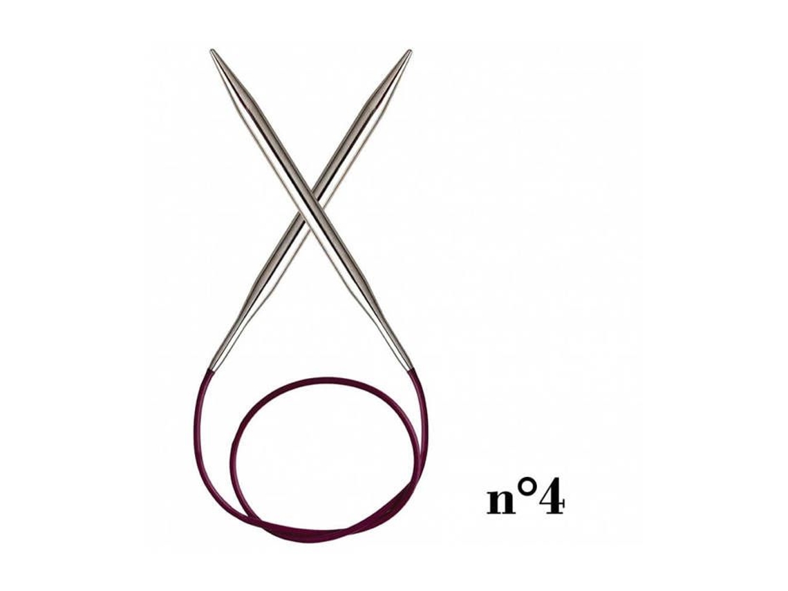 Agujas circulares Ginger 80 cm 3 mm Knit Pro