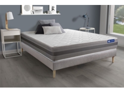 Canapé de Matrimonio Actiflex Relax Zonas ACTISOM Espuma con memoria Gris (160x200)