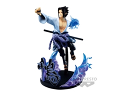Figura especial Sasuke Uchiha de Naruto Shippuden Vibration Stars 20cm B.active