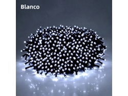 Luminaria LED decorativa para habitaciones con enchufe europeo y 8 modos de iluminación. Mdug (blanco, 100 m)