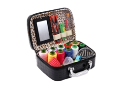 Kit De Costura De Cuero (negro) De 13 Piezas: Herramientas Para Manualidades De Cuero