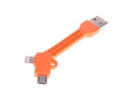 Conector 2 En 1 Semirígido Ip5/6 Y Micro Usb