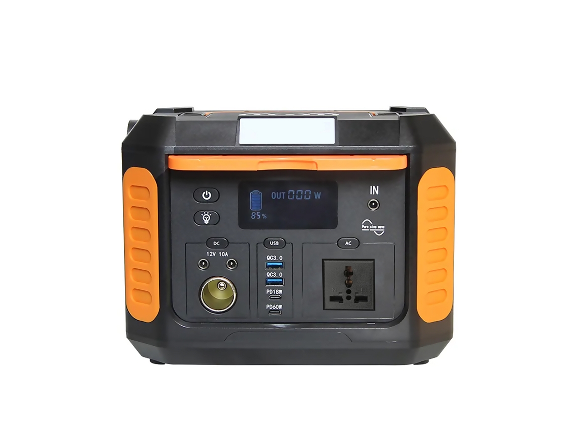 Estación De Energía Portátil Xy-200, 500w. Salidas Dc 12v Y 24v, Usb, Incluye Luz Led. Tamaño 24,5x18x18 Cm 5kg.