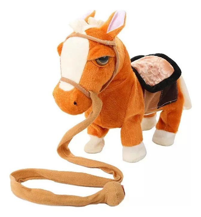 Un poni eléctrico de peluche, un caballo de imitación, regalo de 2024vayotoy