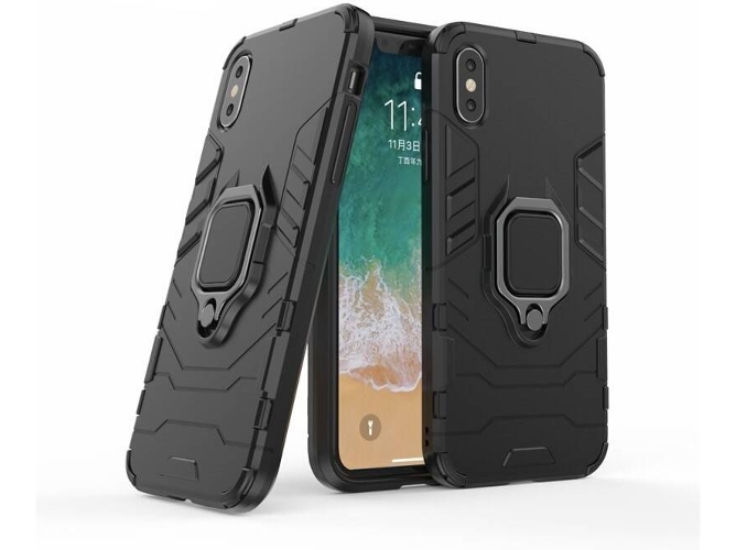 Funda iPhone X, XS Military Defender Negro