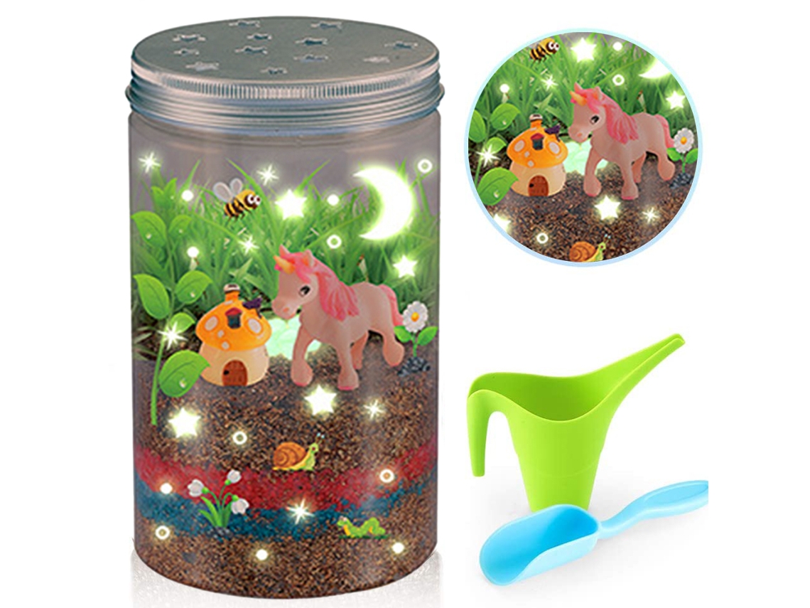 Ats-kit De Cultivo De Terrario Grow And Glow Para Niños Juguetes Educatsivos Diy Para Niños Y Niñas