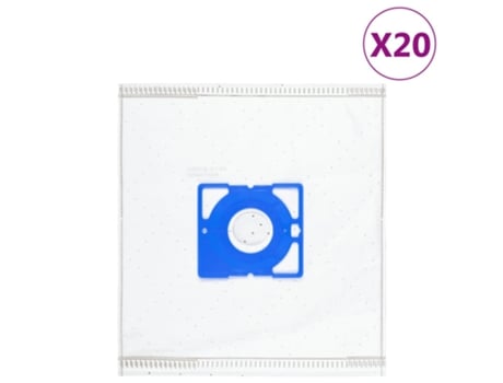 Conjunto 20 Bolsa De Aspiradora VIDAXL (30x29 cm)