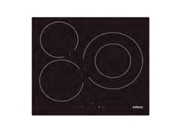 Placa de Inducción EDESA EIT-6328 R/A (Eléctrica - 60 cm - Negro)
