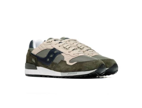 Zapatillas de Hombre SAUCONY Shadow Piel Verde (44.5)