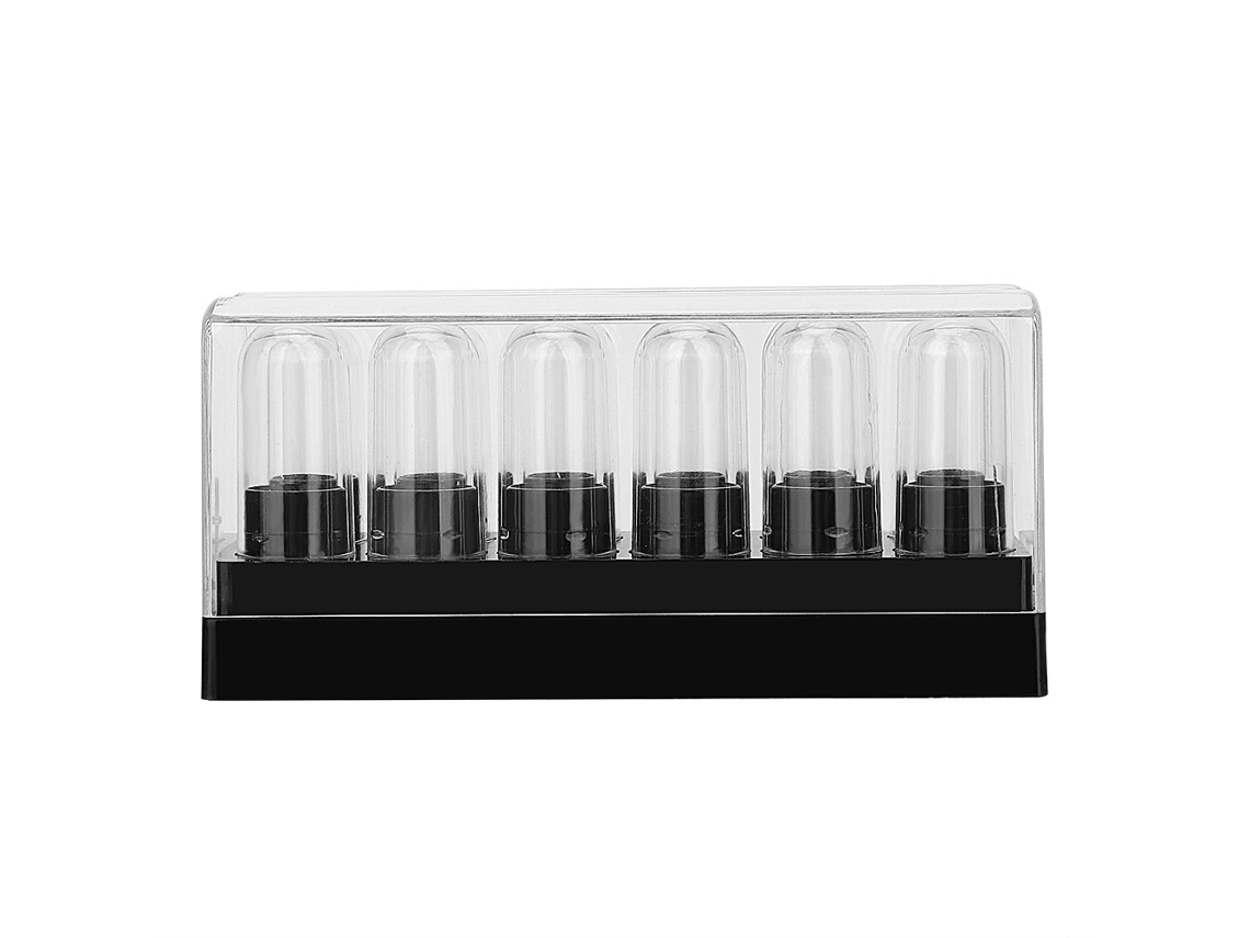 12 Tubos De Plástico Para Muestras De Pintalabios Y Bálsamo Labial Para Manualidades.