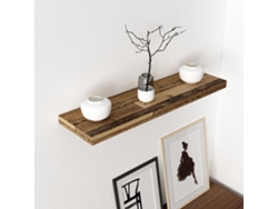 Estante de Pared [EN.CASA] (Marrón - Placa de Aglomerado - 3,6 x 80 x 23 cm)