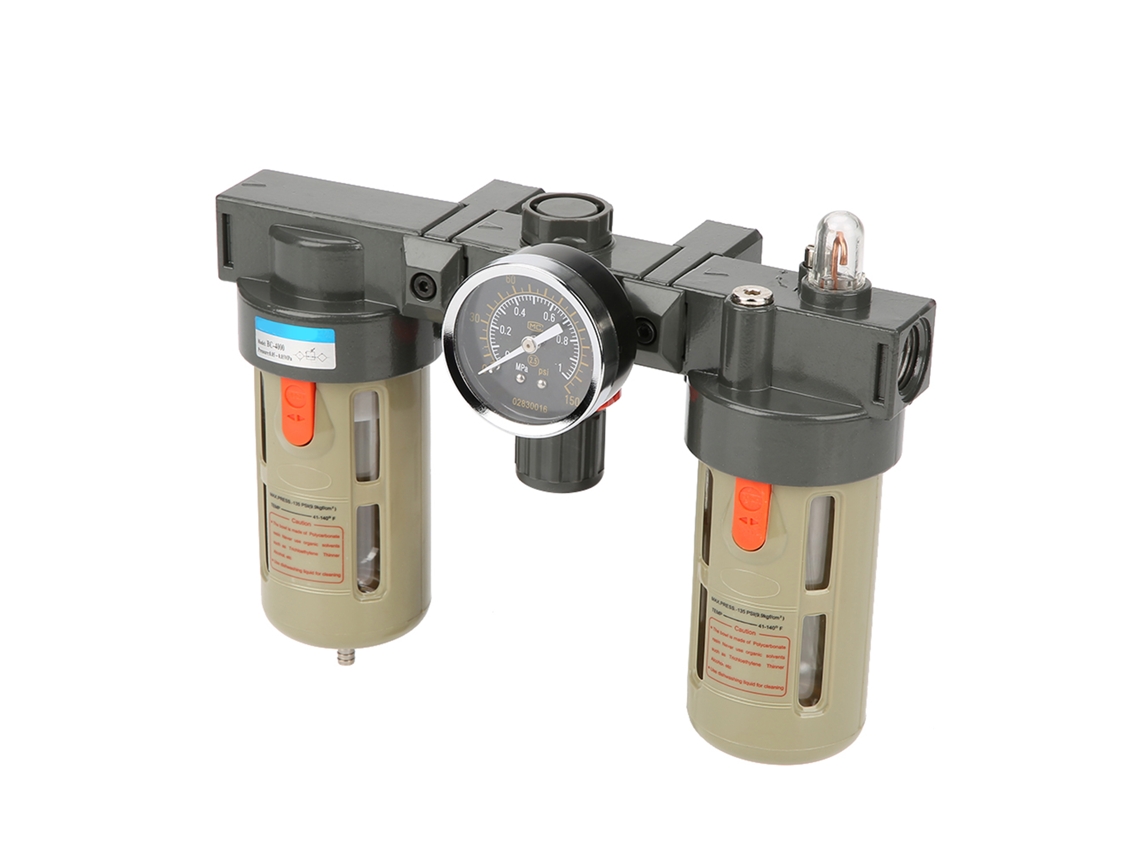 Filtro de aire y separador de aceite y agua para pistola pulverizadora (filtra el aire y separa el aceite y el agua)