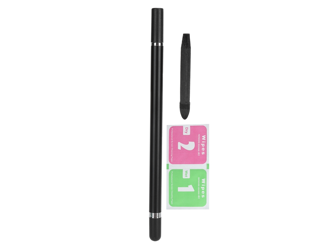 Lápiz Táctil Capacitivo Portátil De Estilo Táctico Para Teléfonos Móviles Y Tabletas Ios/huawei/samsung Con 2 Núcleos De Repuesto.