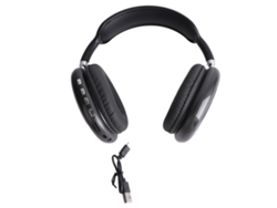 Auriculares Estéreo Inalámbricos Bluetooth 5.0 Con Cancelación De Ruido, Ligeros, Plegables, Negros.
