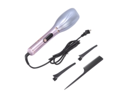 Plancha De Rizado Automática De Espiral De Tipo Rosa Con Infrarrojos Para Peinado 110‑240v Plug Ee.uu.