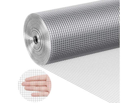 VEVOR Hardware Cloth 1/4inch cercado de alambre de pollo del rollo de malla de alambre de 23 Ga de 48 pulgadas x 50 pies