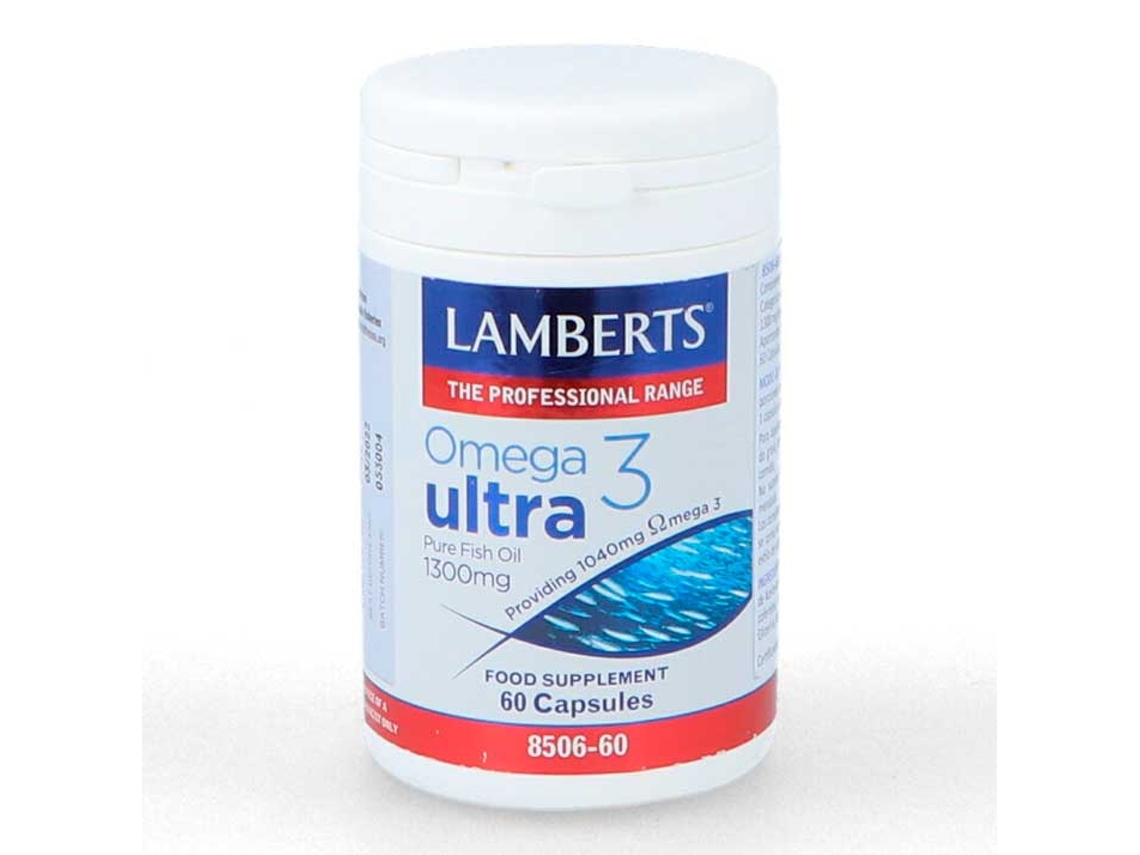 Complemento Alimentar LAMBERTS Omega (60 cápsulas de 1300mg)