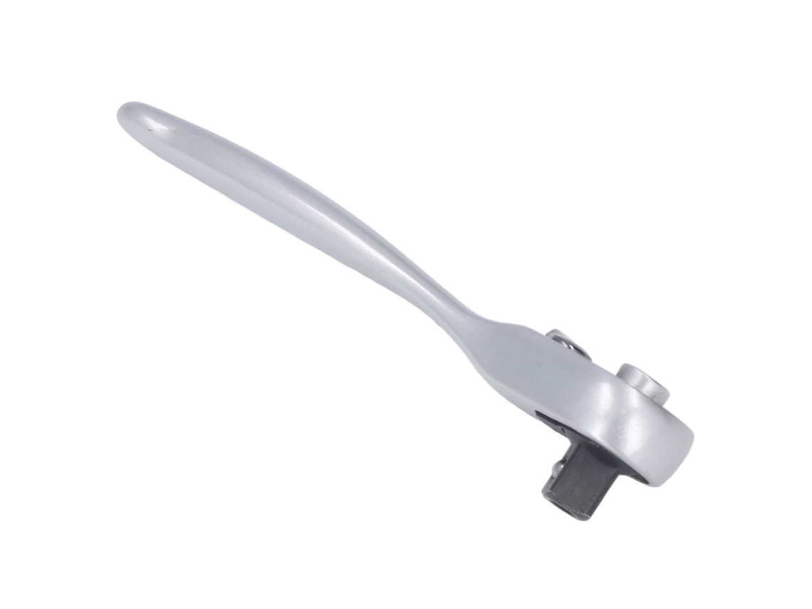 Mini llave de tubo con trinquete, 72 dientes, herramienta de reparación de liberación rápida de 1/4 de pulgada