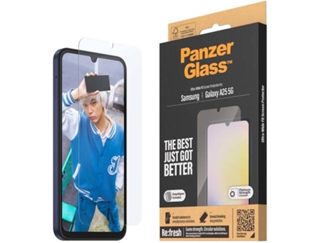 Película Samsung Galaxy A25 5G PANZERGLASS Ultra-Wide Fit