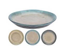 Plato loza artesania 27 cm surtido