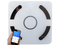 Báscula de baño / Báscula de análisis digital / Báscula personal hasta 180 kg Jortmrd