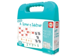Juego Educativo EDUCA Aprendo Sumar y Restar PT (Edad Mínima: 4 Años - 25 x 25,7 x 6 cm)