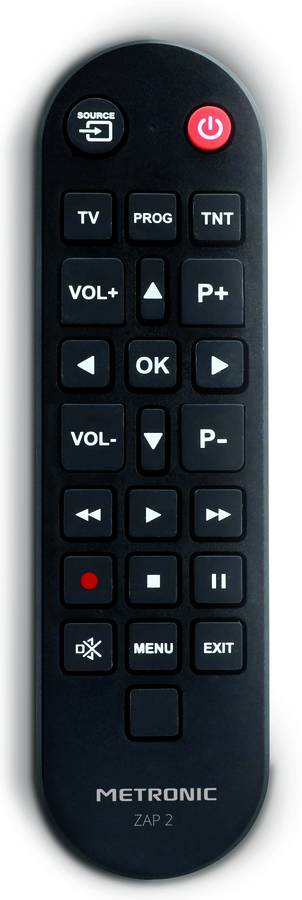 Mando A Distancia metronic zap 2 tv ir dtttv botones 495380 tcde zap2 universal para y v2012