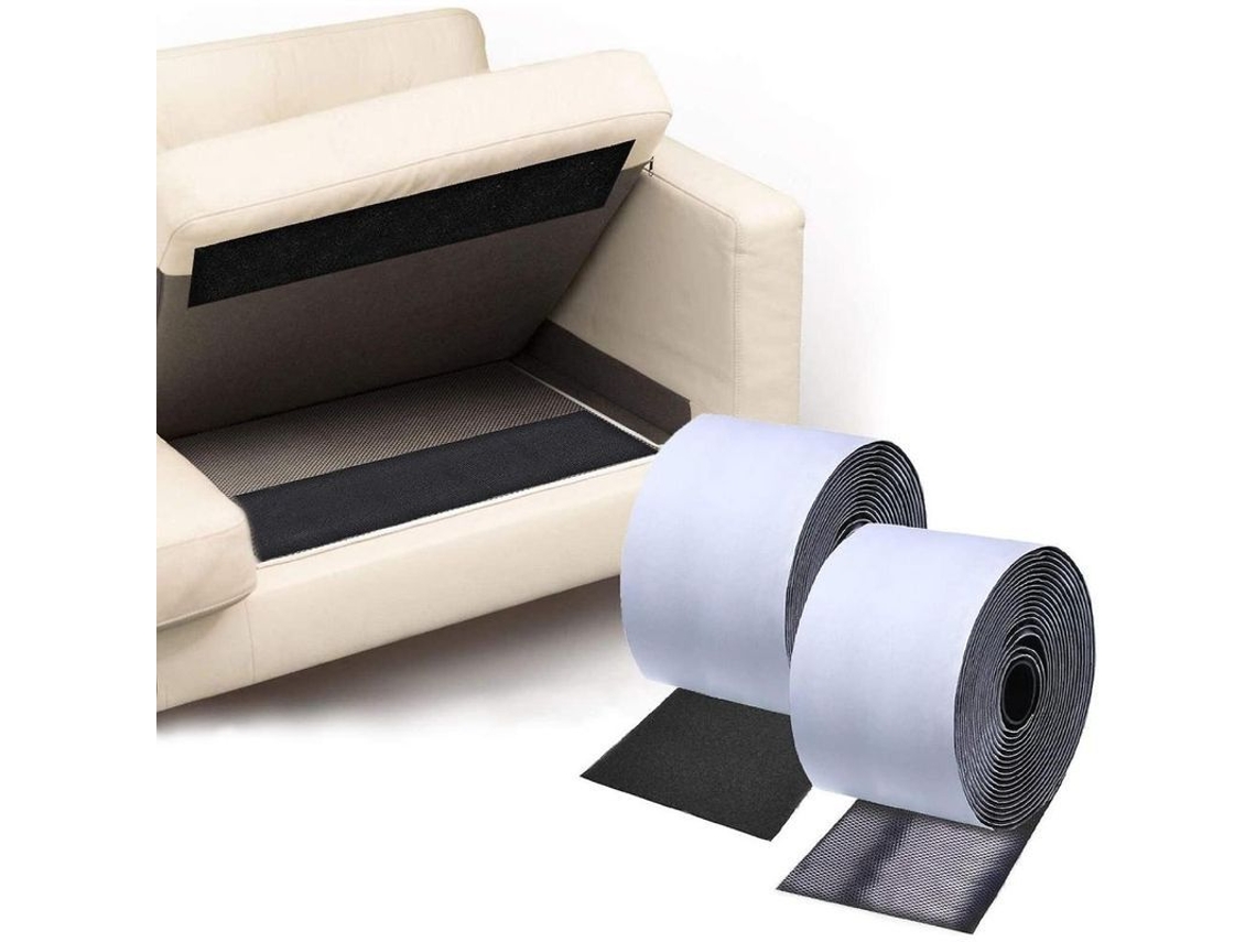 Cintas De Gancho Y Velcro Anti-deslizante Para Almohadas De Sofá, Adhesivo Fuerte 3cm*250cm Para Mantener En Su Lugar