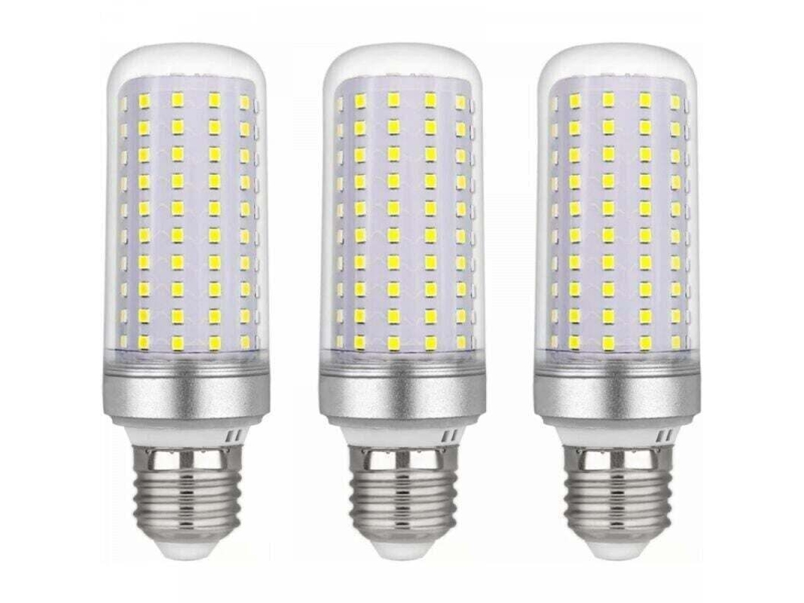 Bombilla Led E27 De 30 W, Ac175-265 V, Blanco Frío 6000 K, 2500 Lúmenes, Brillo Ajustable.
