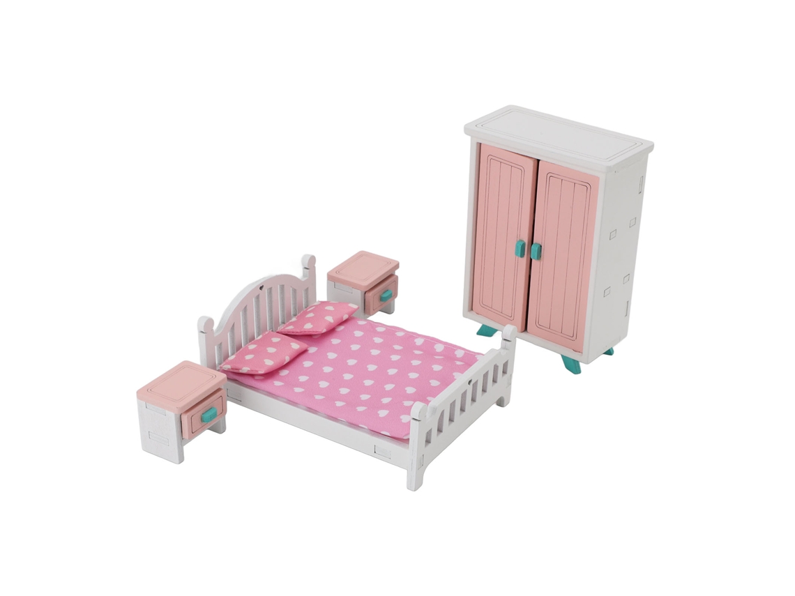 Juguetes Educativos De Simulación De Cuarto De Muñecas Con Muebles Miniatura Para Jugar A Hacer Rol